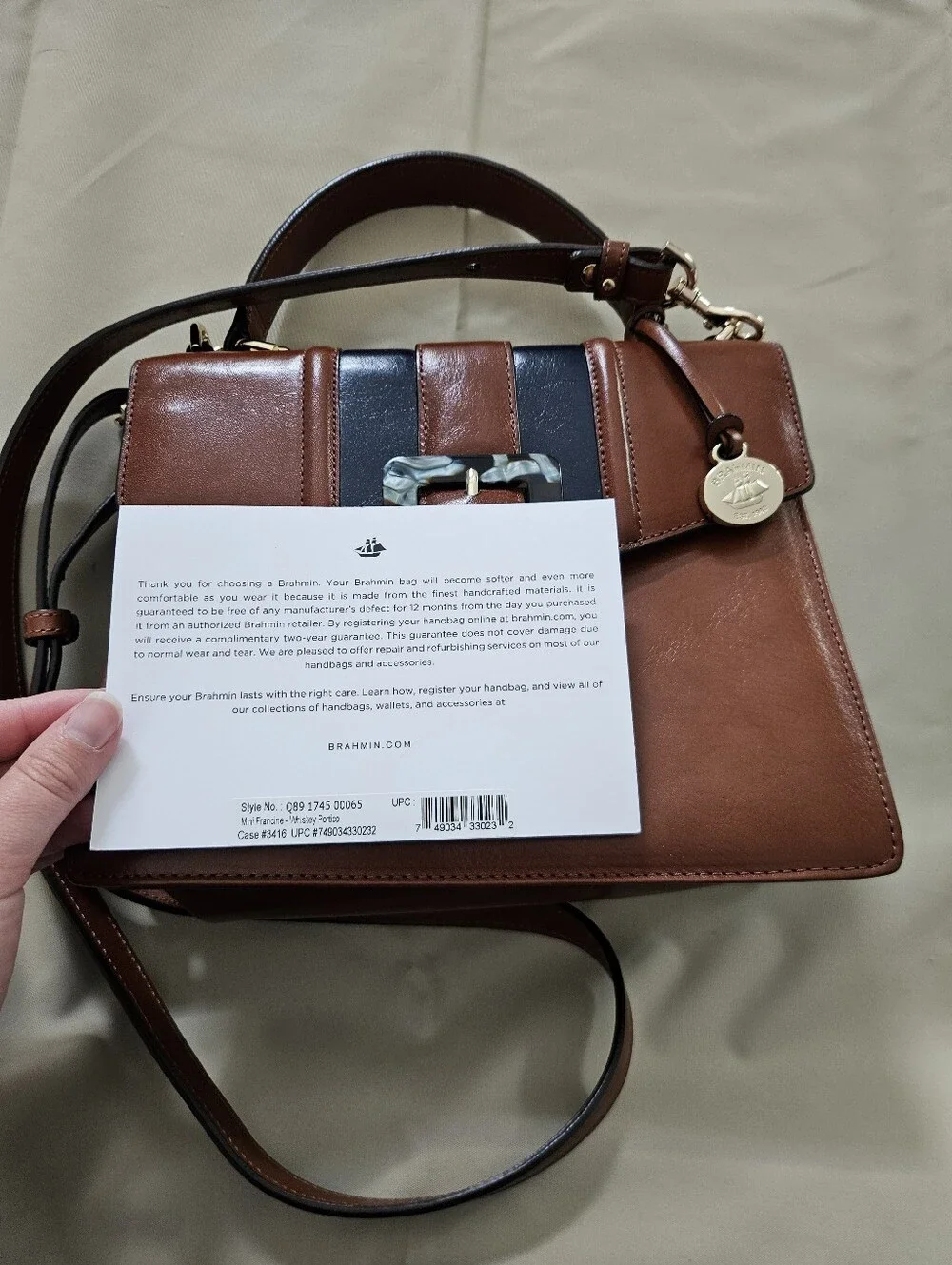 Brahmin Satchel